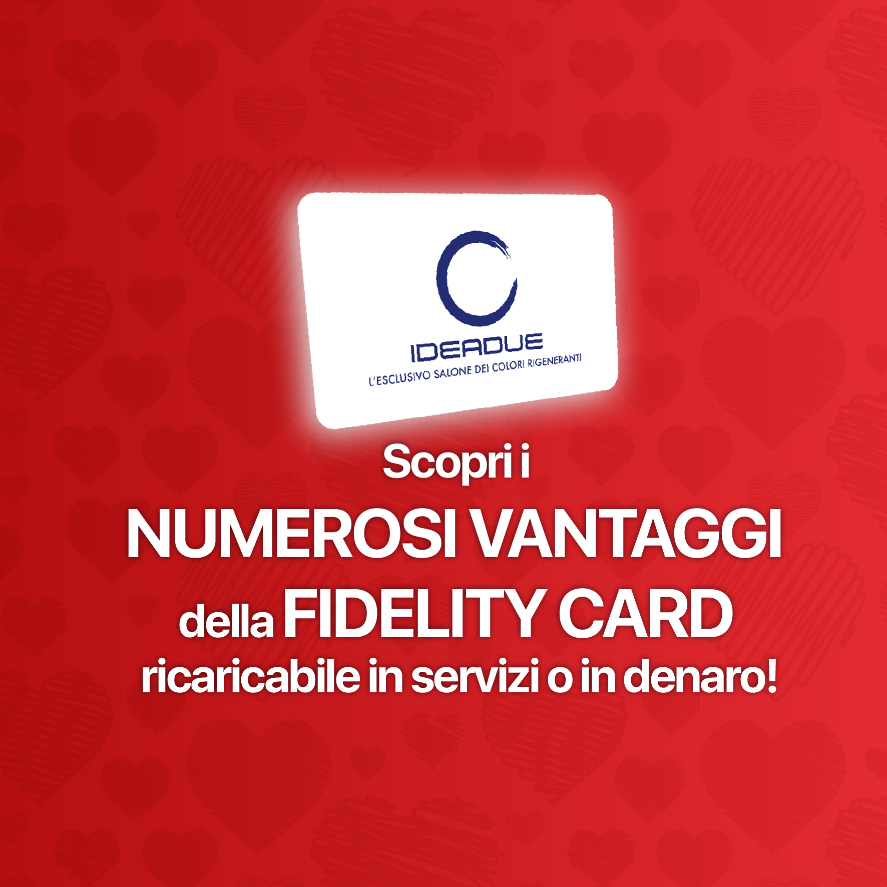 Fidelity Card - Scopri i numerosi vantaggi della fidelity card ricaricabile in servizi o in denaro!